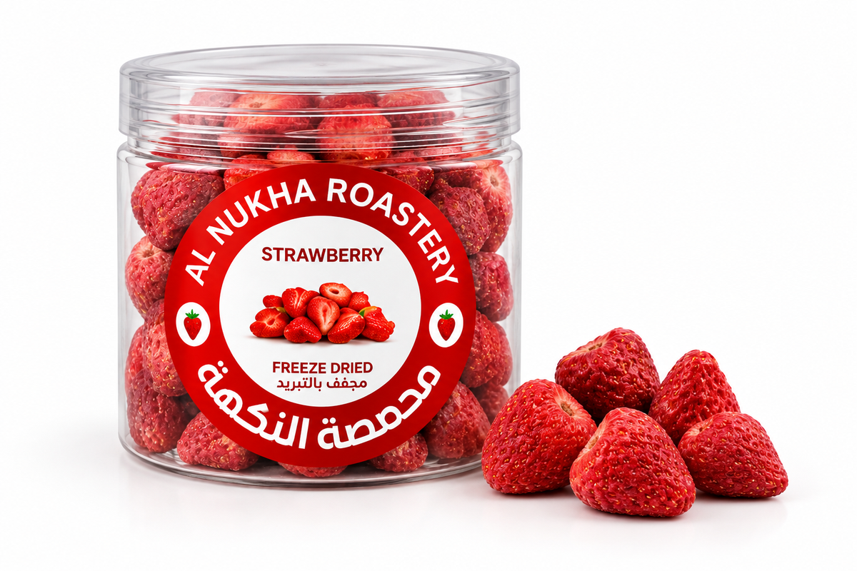 (50g) Strawberry with Sugar/فراولة مع سكر