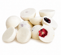 Freeze dry ice cream Vanilla with raspberry without sugar