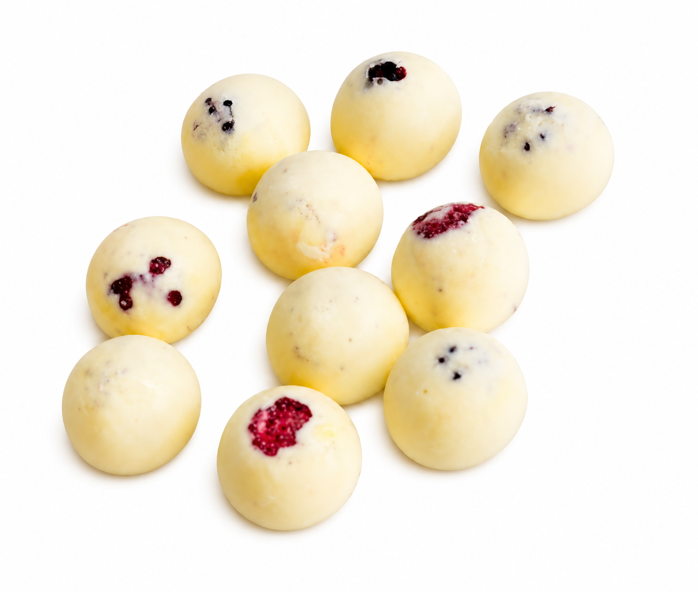 Freeze dry cheesecake ice cream with BlackBerry without sugar
