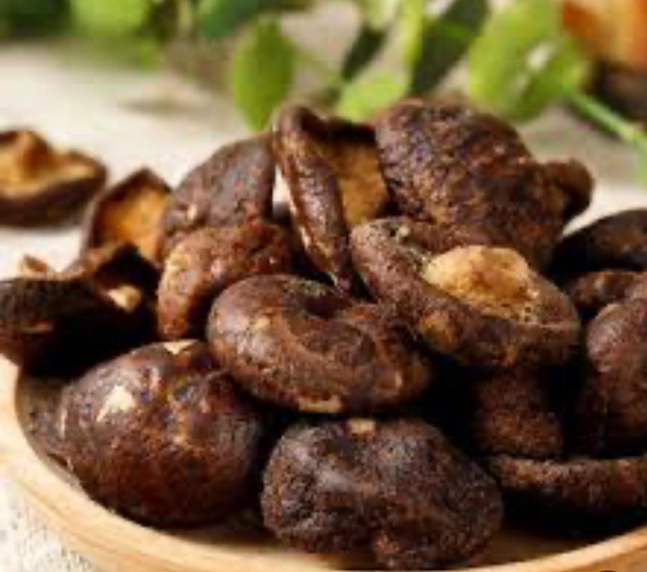 (30g) Crunchy Mushroom with salt/ مشروم بالملح المقرمش